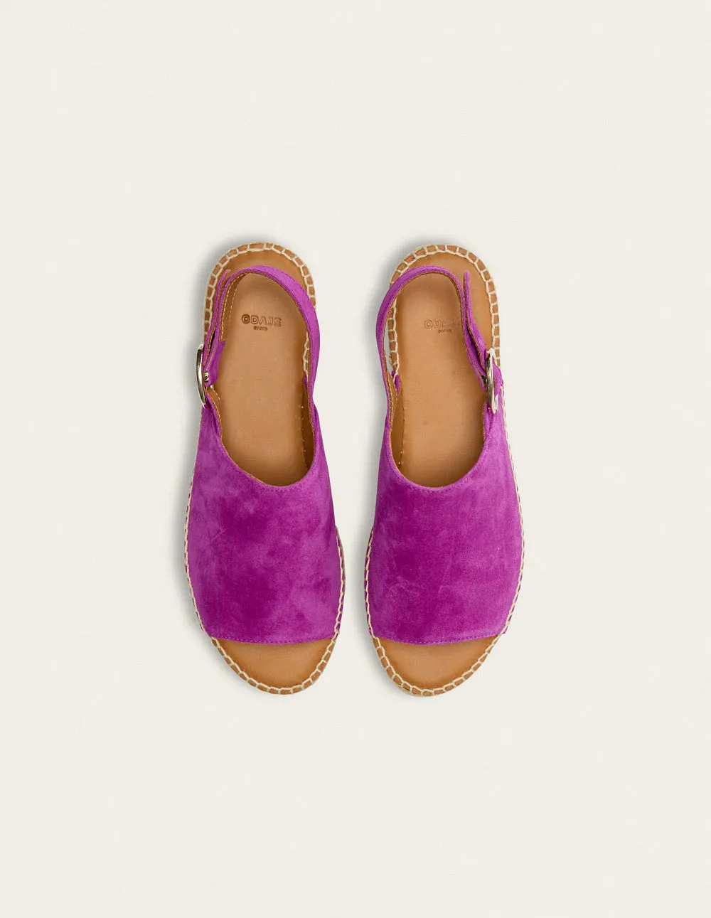 Maya Espadrilles - Magenta Suede