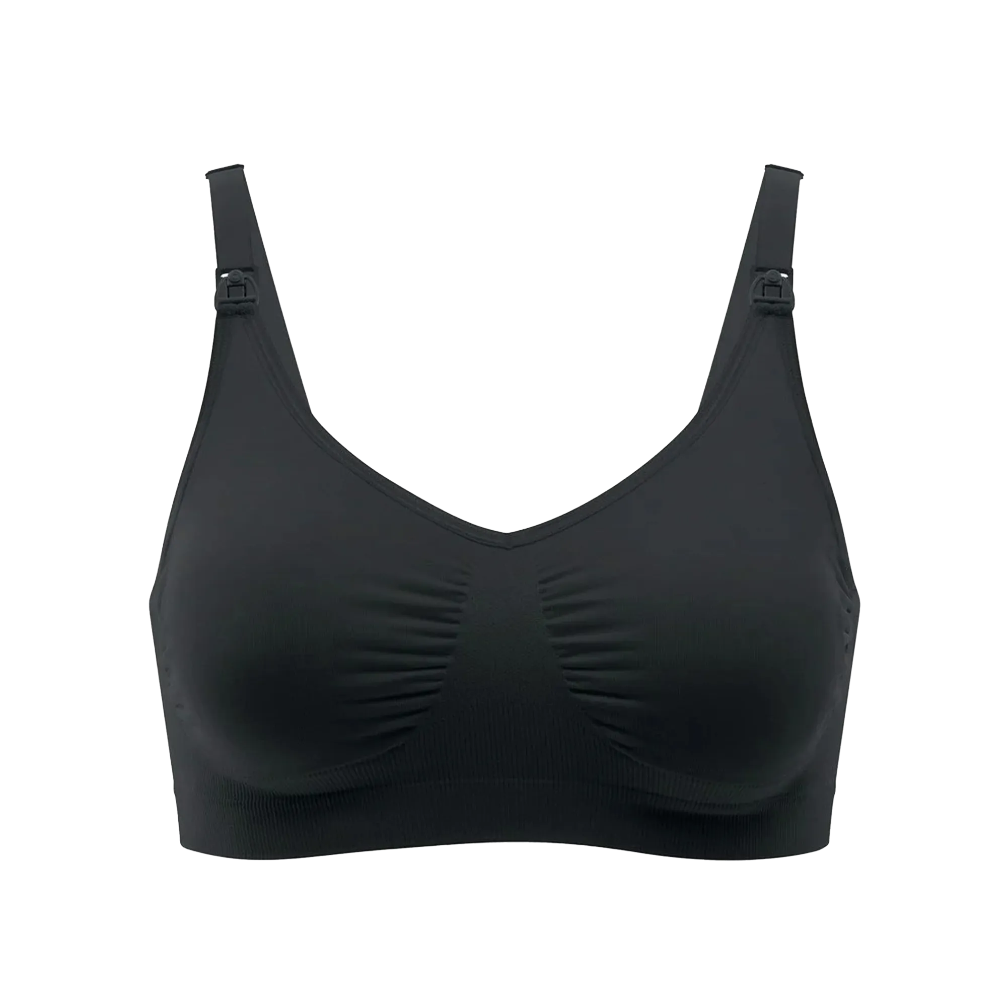MEDELA T-Shirt Nursing Bra - Black/Medium