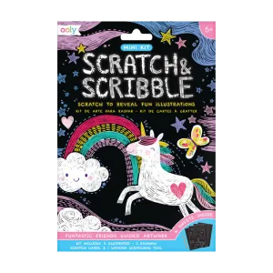 Mini Scratch & Scribble Art Kit