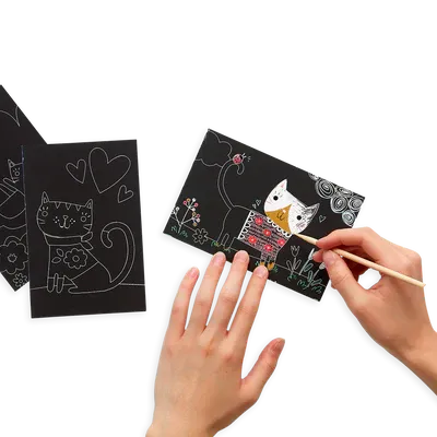 Mini Scratch & Scribble Art Kit