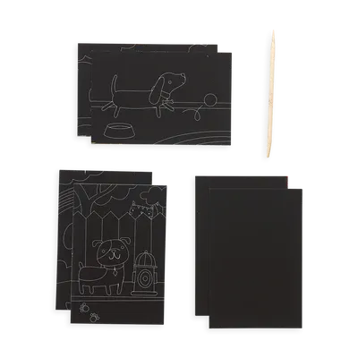 Mini Scratch & Scribble Art Kit