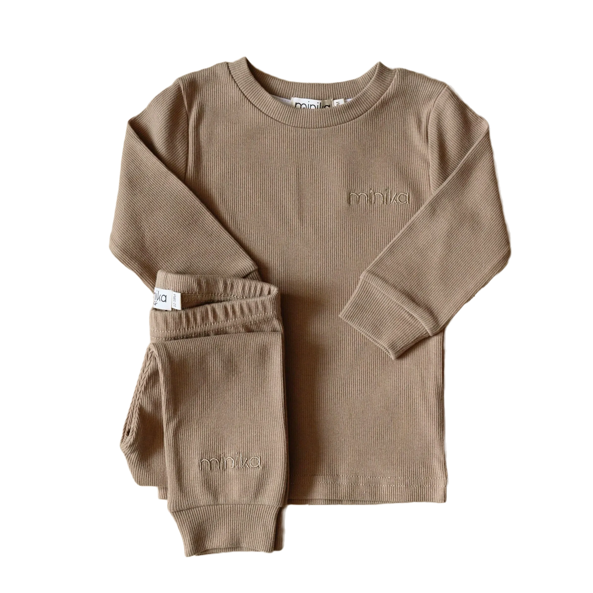 MINIKA Pajamas Set - Taupe