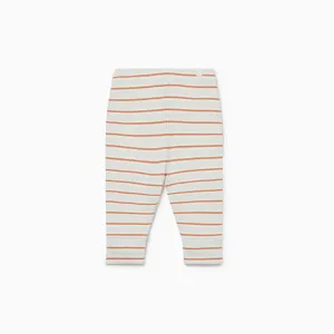 Mint Stripe Ribbed Leggings
