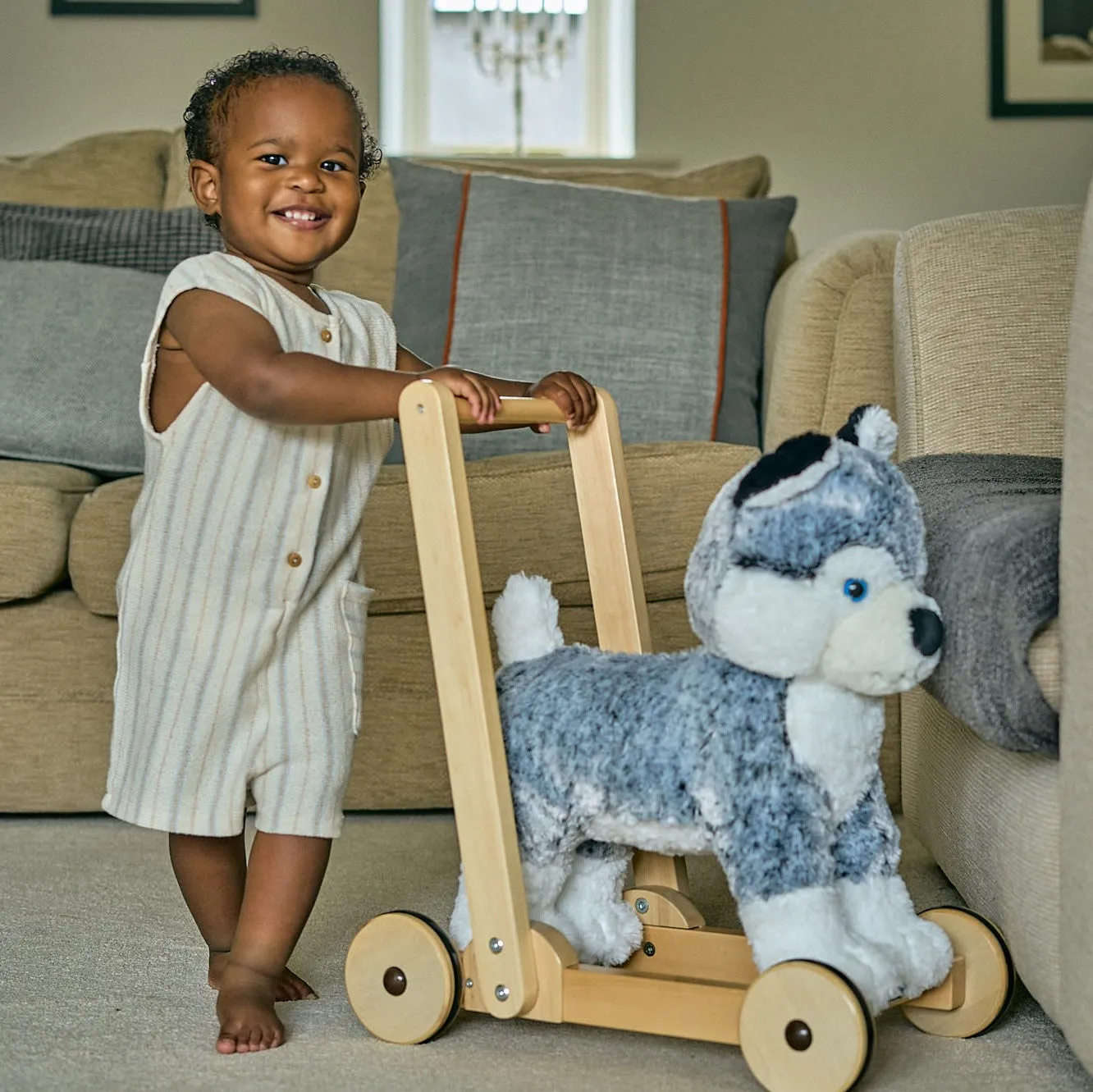 Mishka Dog Baby Walker