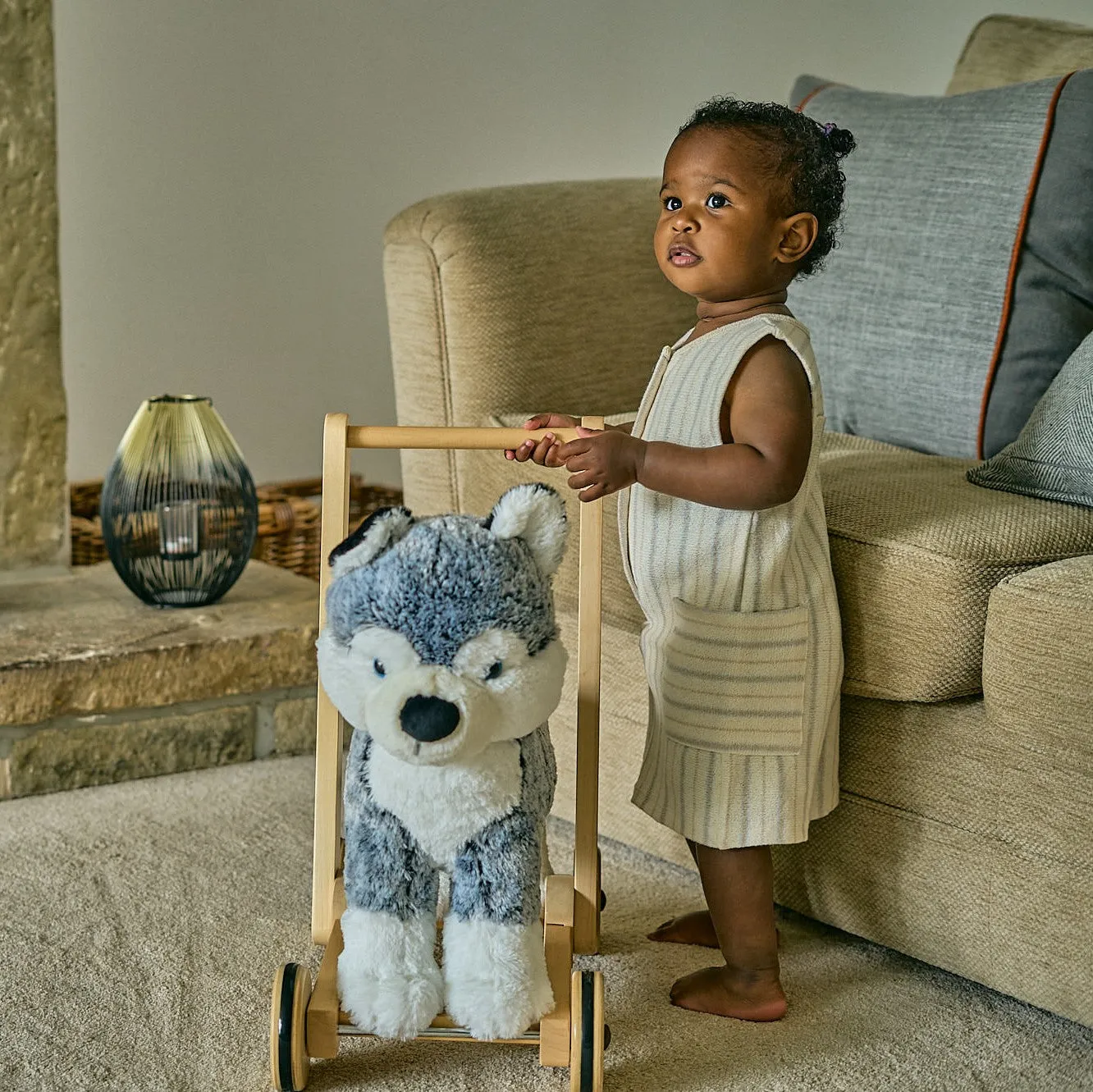 Mishka Dog Baby Walker