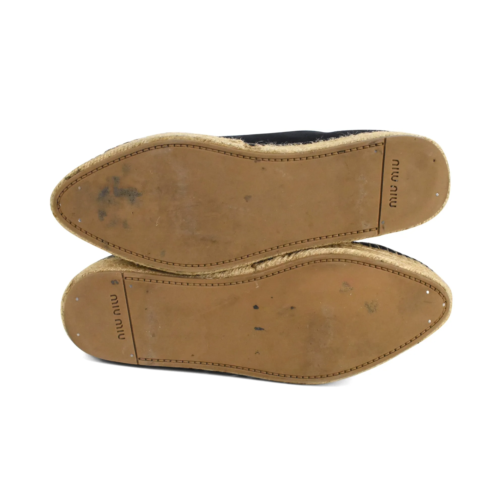 Miu Miu Platform Espadrilles - Women's 37.5