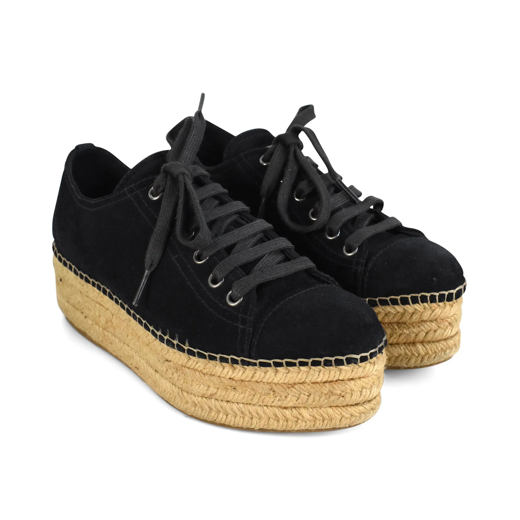 Miu Miu Platform Espadrilles - Women's 37.5