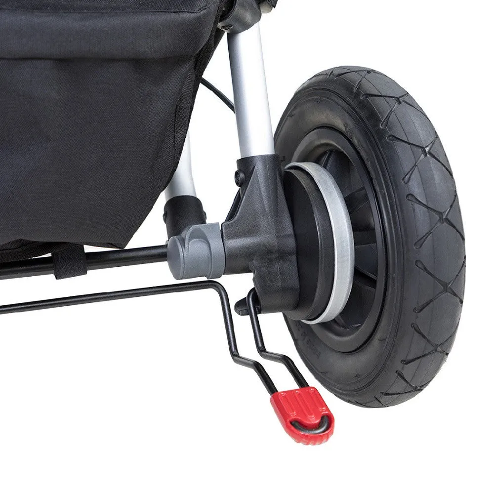 Mountain Buggy Duet V3.2 Double Pushchair (Black) - All-Terrain