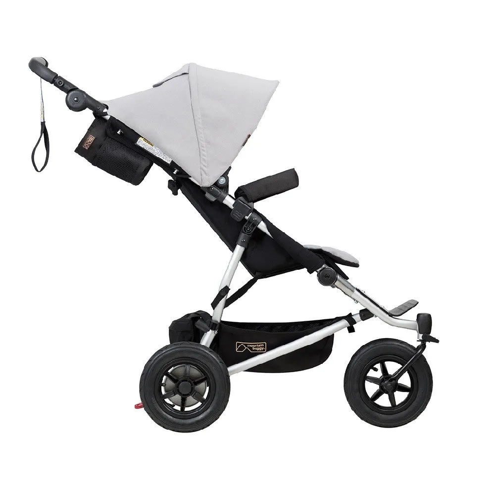 Mountain Buggy Duet v3.2 Double Pushchair (Silver) - All-Terrain