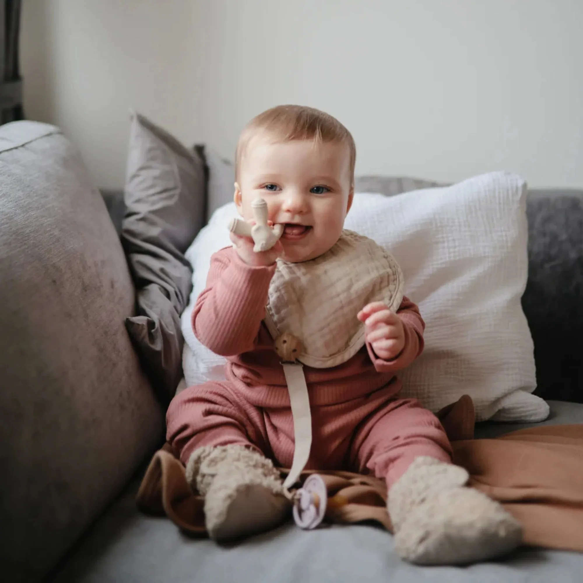 MUSHIE Figurine Teether