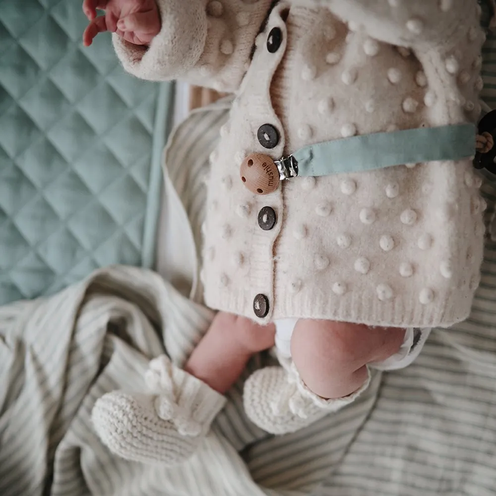 Mushie, Pacifier/Soother/Dummy Fabric Clip