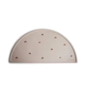 MUSHIE Silicone Place Mat - Rainbow