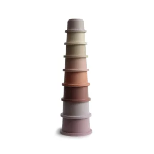 MUSHIE Stacking Cups Toy - Petal