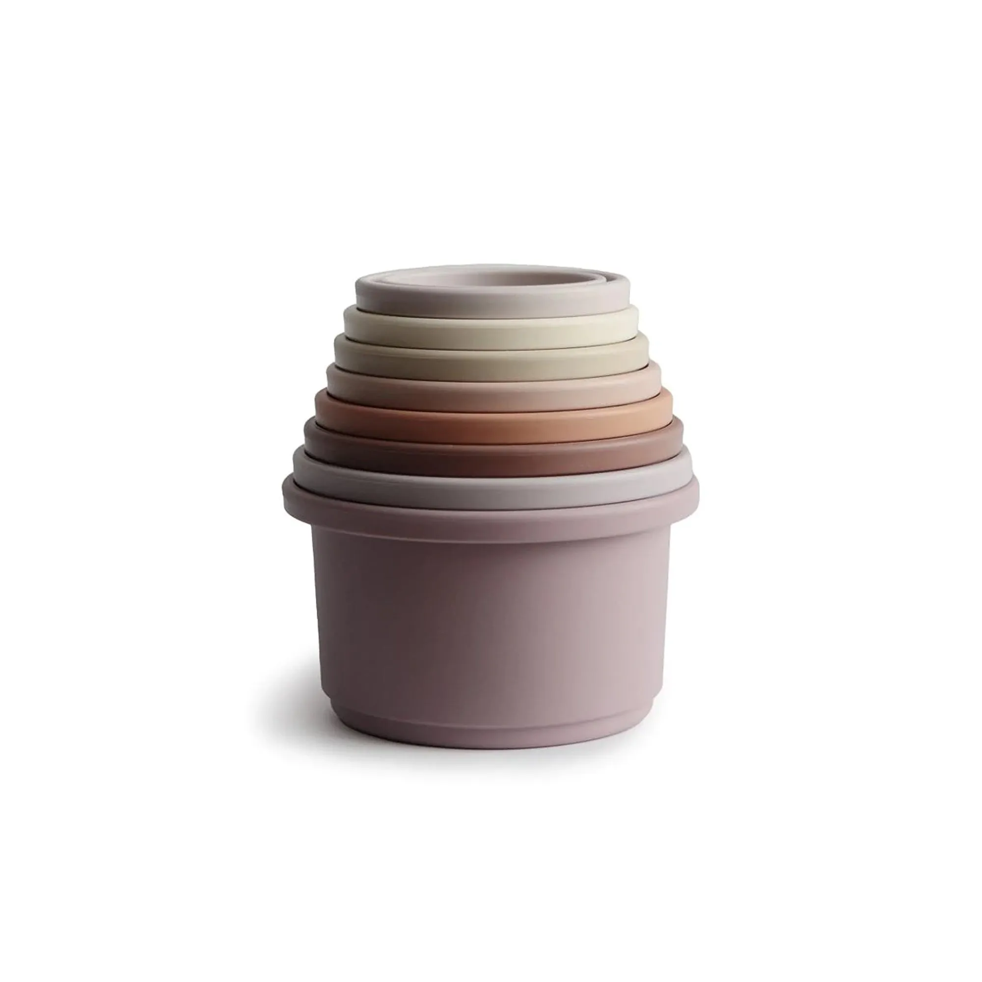 MUSHIE Stacking Cups Toy - Petal