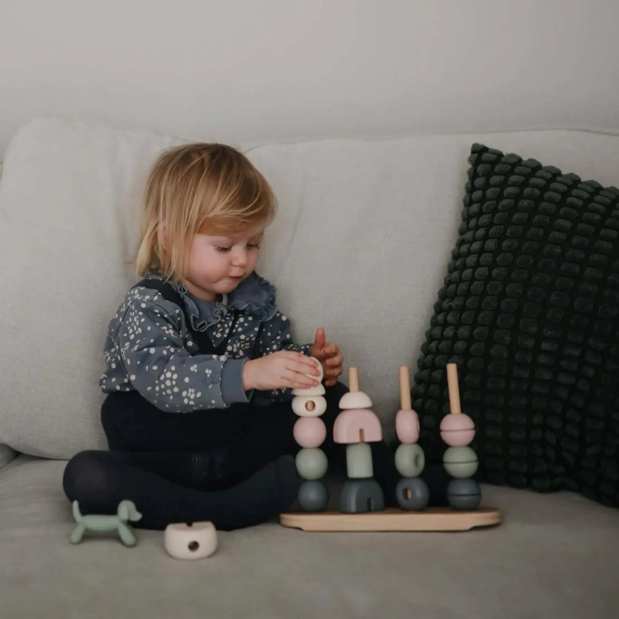 MUSHIE Wooden Multi Shape Stacker