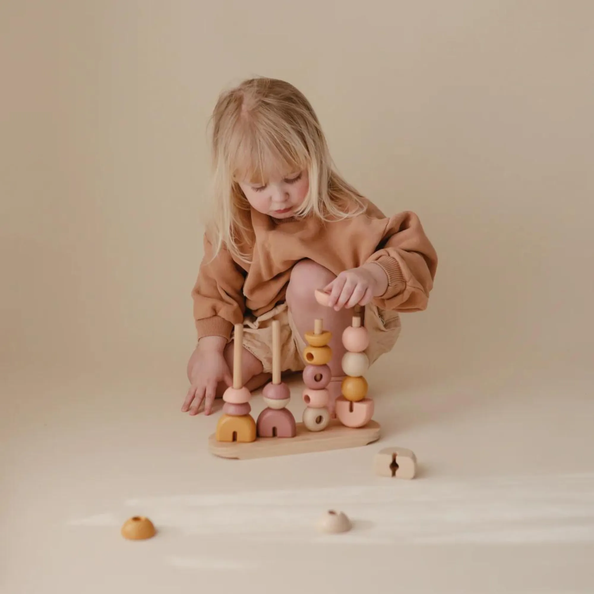 MUSHIE Wooden Multi Shape Stacker