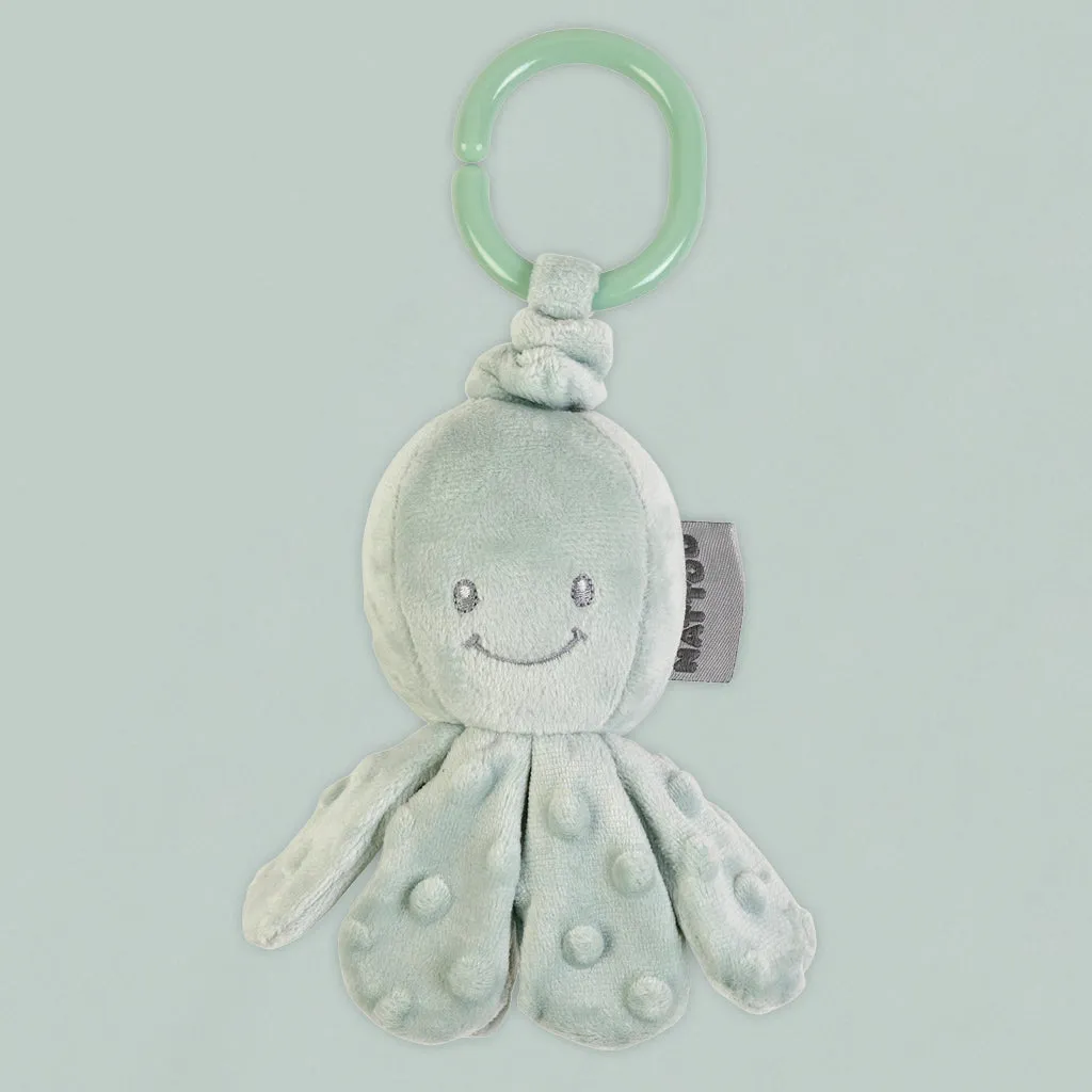 Nattou Vibrating Octopus New Baby Gift Set, Neutral