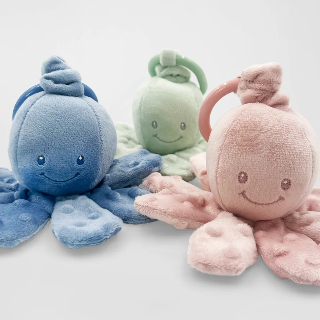 Nattou Vibrating Octopus New Baby Gift Set, Neutral