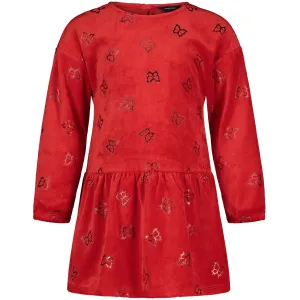Nautica Girls’ Butterfly Velour Dress (7-16) Pale Orchid Nautica
