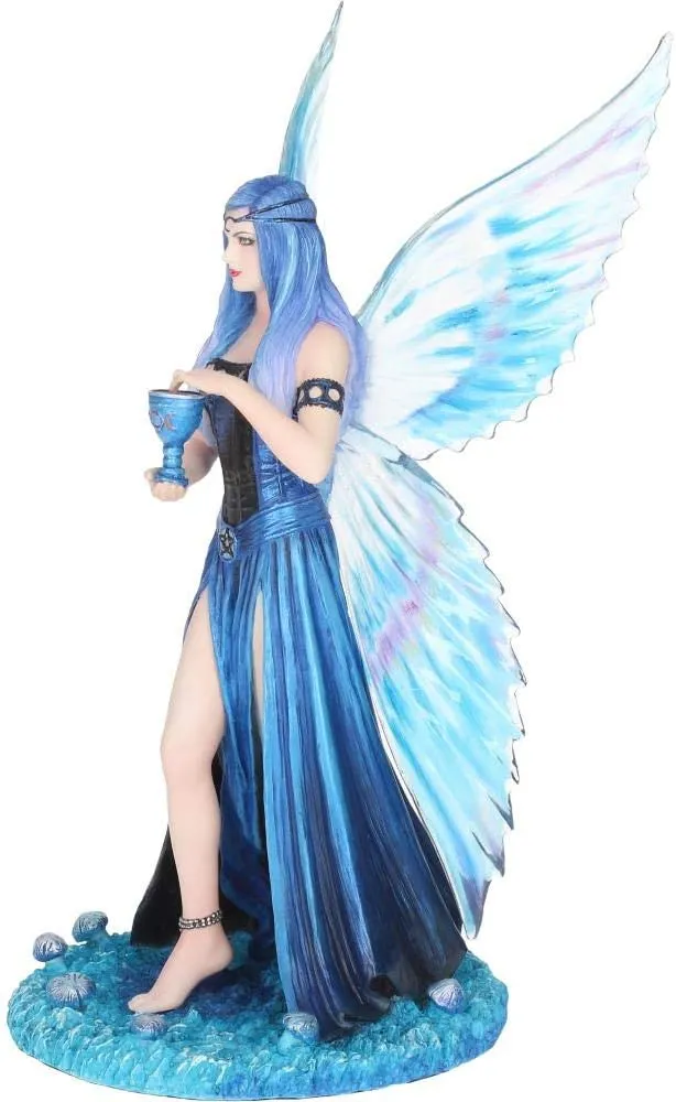 Nemesis Now Decor Nemesis Now Anne Stokes Enchantment Fairy Figurine, Blue, 26cm Blue