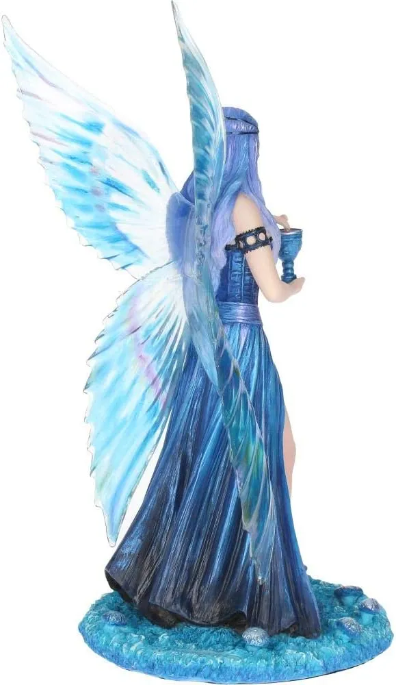 Nemesis Now Decor Nemesis Now Anne Stokes Enchantment Fairy Figurine, Blue, 26cm Blue