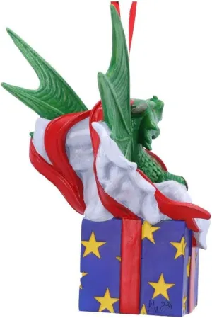 Nemesis Now Decor Nemesis Now Anne Stokes Green Dragon Gothic Hanging Ornament (B5907V2)
