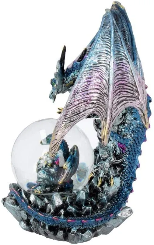 Nemesis Now Decor Nemesis Now Azul Oracle Snowglobe, Blue, 19cm