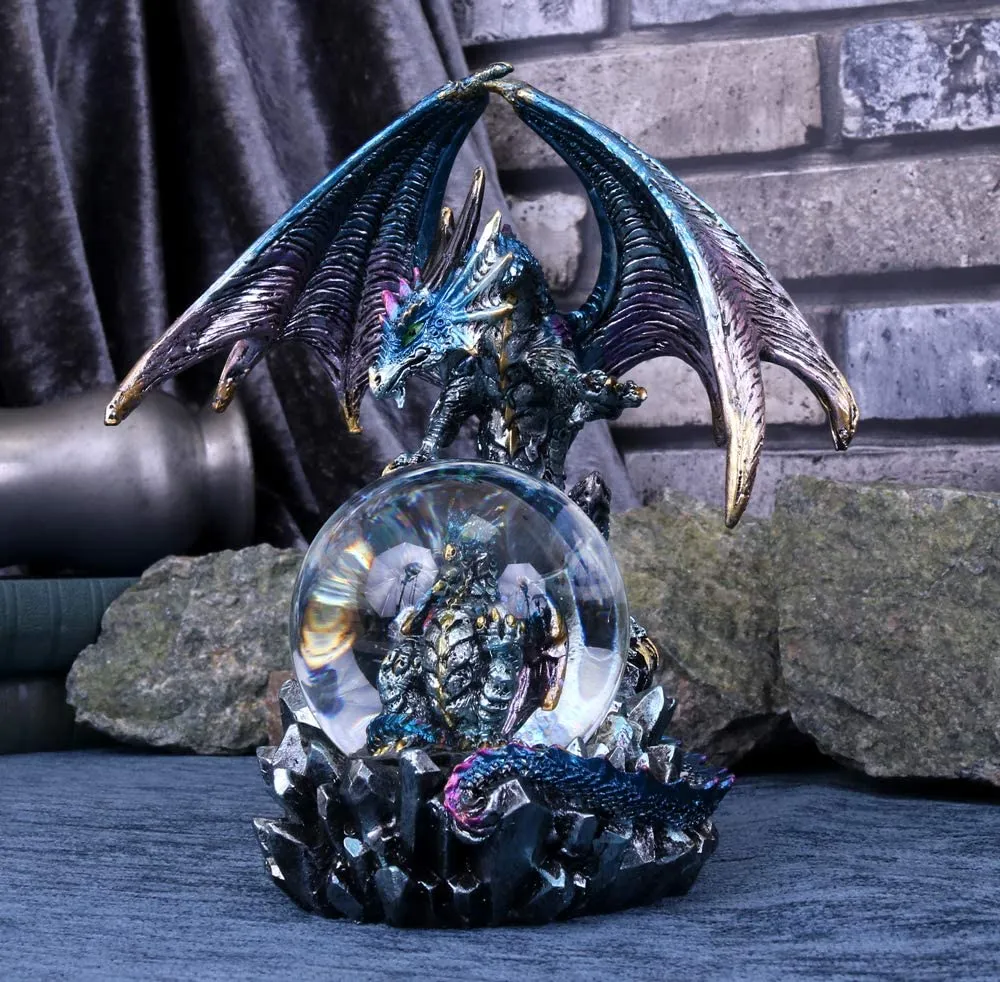 Nemesis Now Decor Nemesis Now Azul Oracle Snowglobe, Blue, 19cm