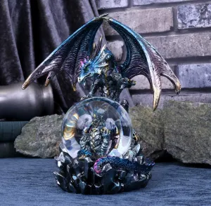Nemesis Now Decor Nemesis Now Azul Oracle Snowglobe, Blue, 19cm