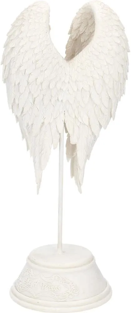 Nemesis Now Decor Nemesis Now B0720C4 Angel Wings Figurine 26cm White, Resin