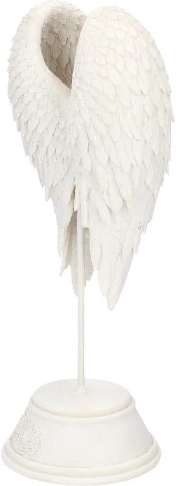 Nemesis Now Decor Nemesis Now B0720C4 Angel Wings Figurine 26cm White, Resin