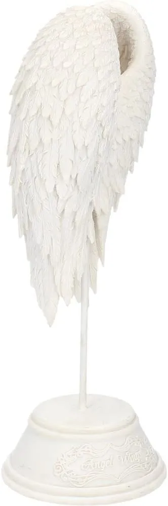Nemesis Now Decor Nemesis Now B0720C4 Angel Wings Figurine 26cm White, Resin