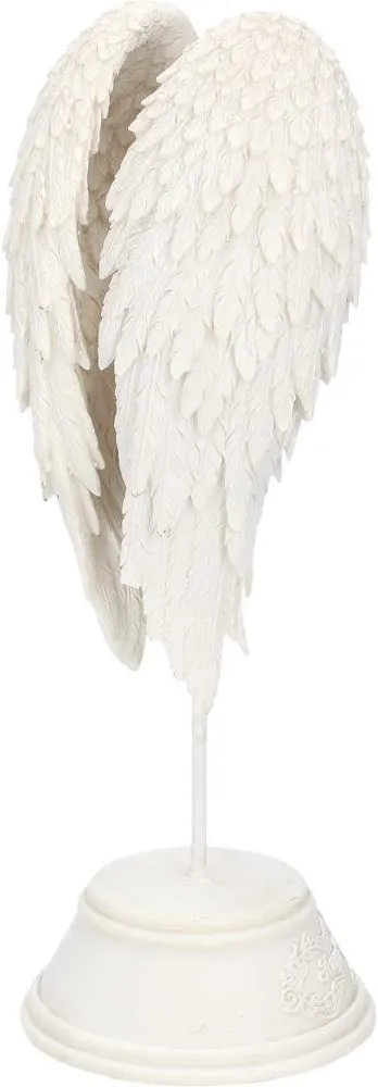 Nemesis Now Decor Nemesis Now B0720C4 Angel Wings Figurine 26cm White, Resin