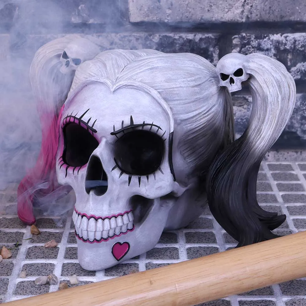 Nemesis Now Decor Nemesis Now B4040K8 Little Monster Skull Figurine 17cm White, Resin, 20.6cm