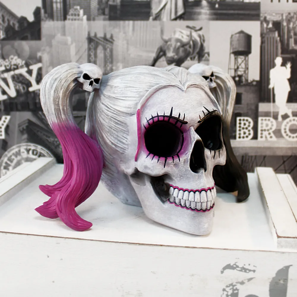 Nemesis Now Decor Nemesis Now B4040K8 Little Monster Skull Figurine 17cm White, Resin, 20.6cm