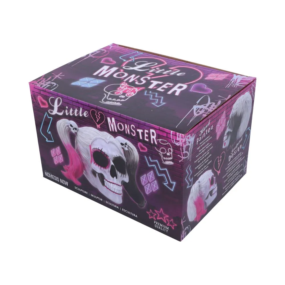 Nemesis Now Decor Nemesis Now B4040K8 Little Monster Skull Figurine 17cm White, Resin, 20.6cm