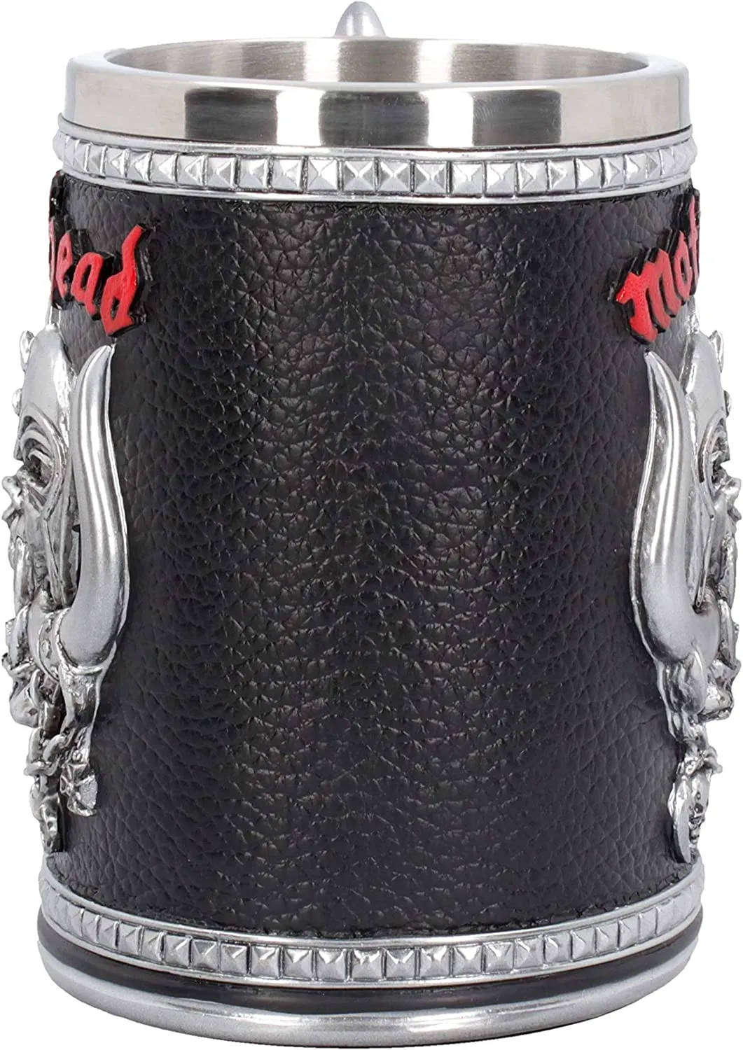 Nemesis Now Decor Nemesis Now B4121M8 Motorhead Tankard Mug 14cm Black, Resin w/Stainless Steel In