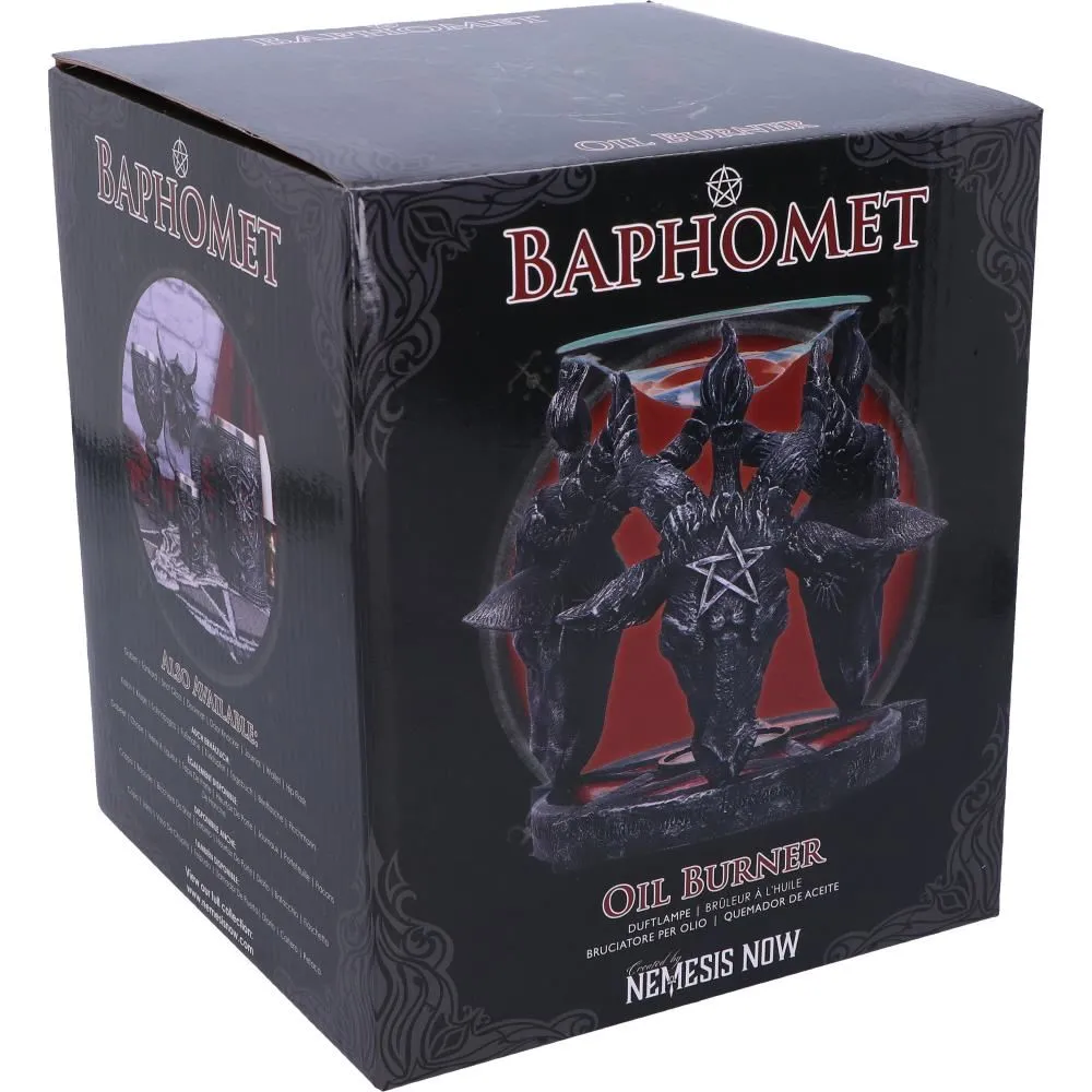 Nemesis Now Decor Nemesis Now B5189R0 Occult Baphomet Head Oil Burner, Black, 13.5cm
