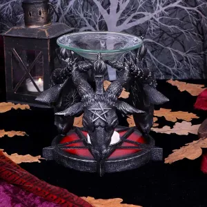 Nemesis Now Decor Nemesis Now B5189R0 Occult Baphomet Head Oil Burner, Black, 13.5cm