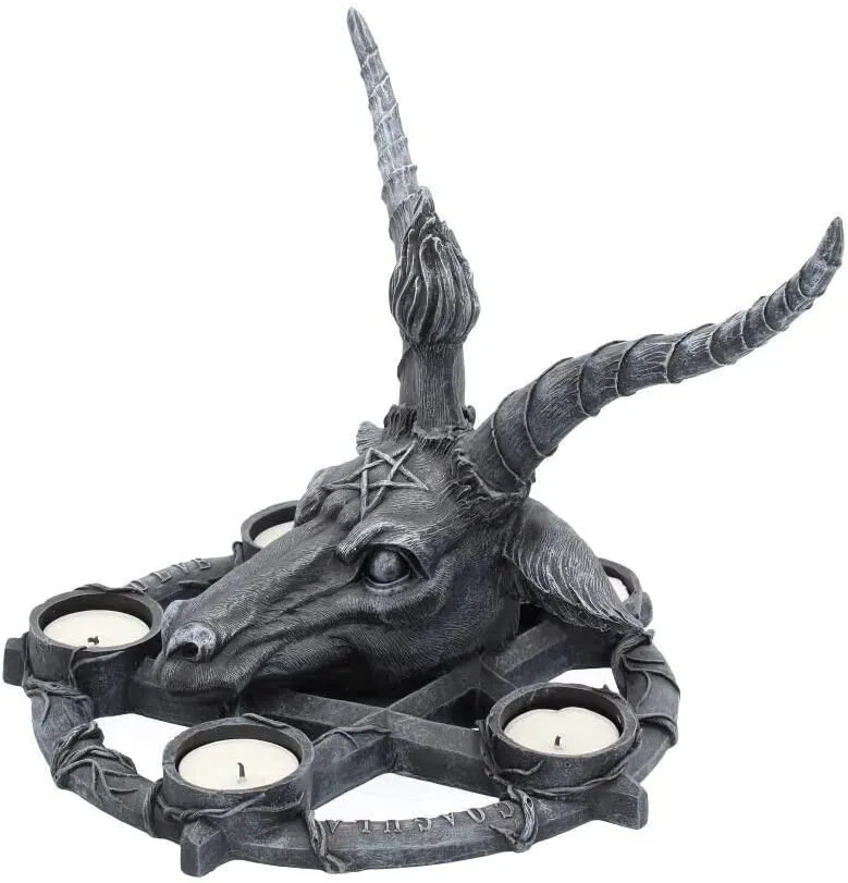 Nemesis Now Decor Nemesis Now Baphomet Candle Holder 27cm