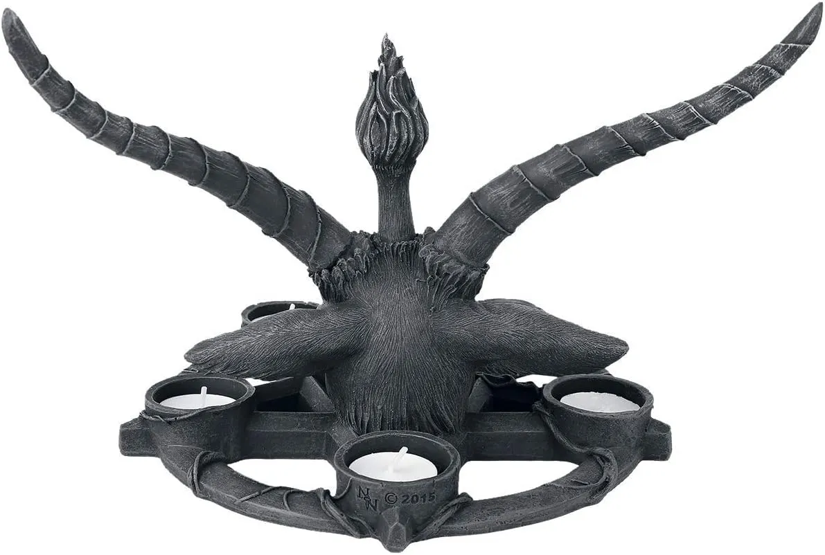 Nemesis Now Decor Nemesis Now Baphomet Candle Holder 27cm