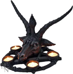 Nemesis Now Decor Nemesis Now Baphomet Candle Holder 27cm