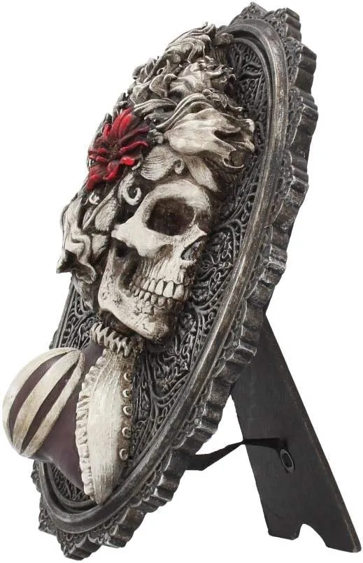 Nemesis Now Decor Nemesis Now Beautiful Wall Plaque 22cm Grey, Polyresin