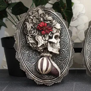Nemesis Now Decor Nemesis Now Beautiful Wall Plaque 22cm Grey, Polyresin