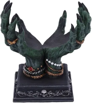 Nemesis Now Decor Nemesis Now Beyond The Grave Crystal Ball Holder 15cm, Black