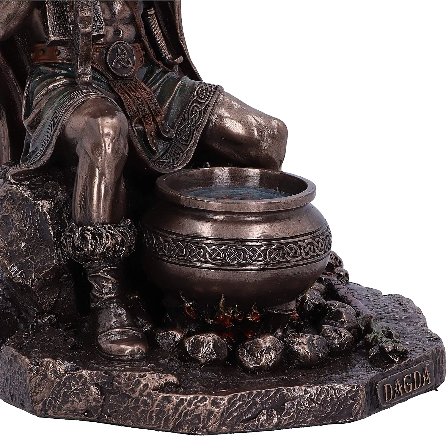 Nemesis Now Decor Nemesis Now Bronze Dagda King of Tuatha De Danann, Bronze, 18.5cm