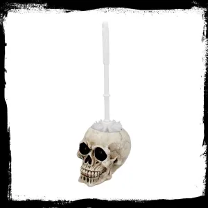 Nemesis Now Decor Nemesis Now Brush with Death Toilet Brush 16cm Ivory