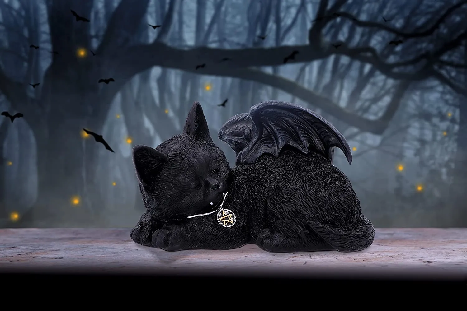 Nemesis Now Decor Nemesis Now Cat Nap, Black, 18cm