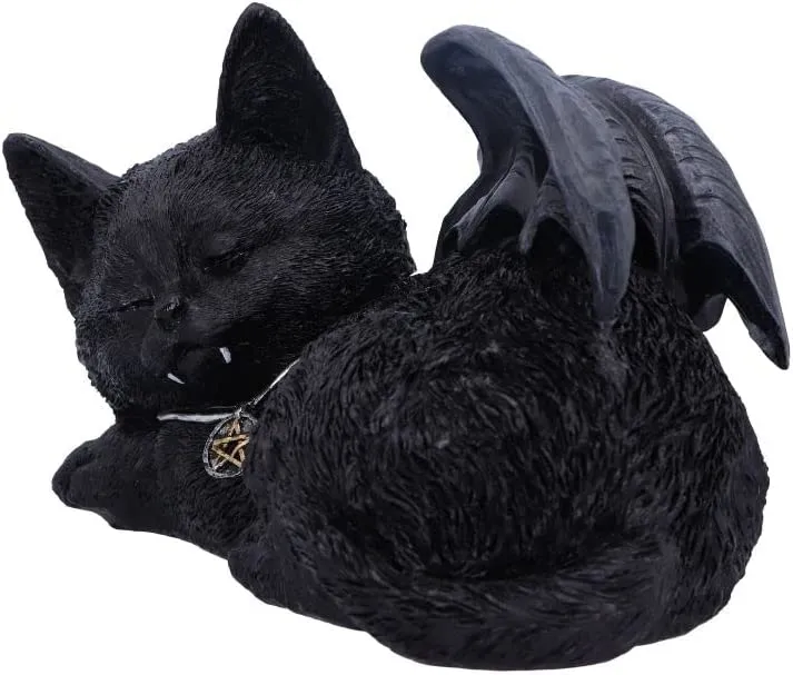 Nemesis Now Decor Nemesis Now Cat Nap, Black, 18cm