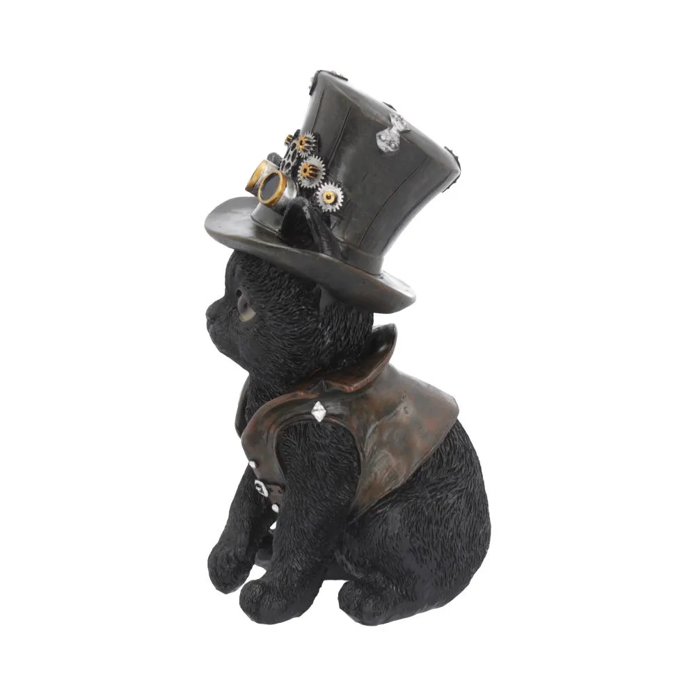 Nemesis Now Decor Nemesis Now Cogsmiths Cat 18.5cm Figurine Black, Resin
